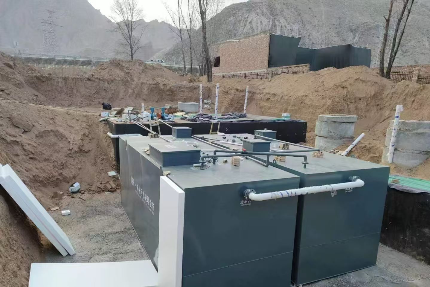 洞口一体化污水处理设备